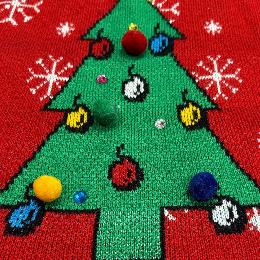 Target Red Christmas Tree Sweater - Picture 4 of 4